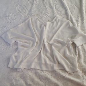 ASOS Chiffon Dolman swing Tshirt